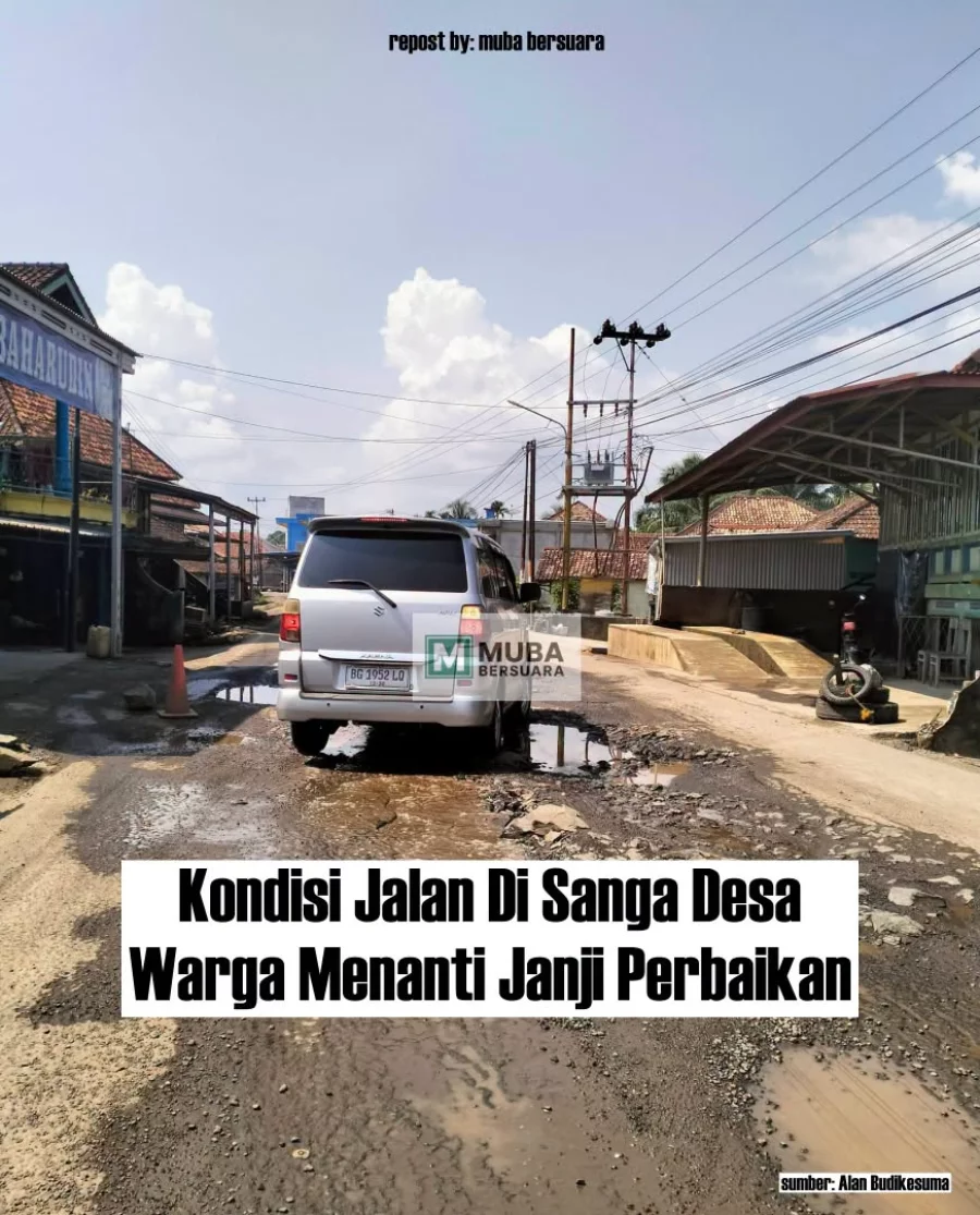 Kondisi Jalan Di Sanga Desa, Warga Menanti Janji Perbaikan