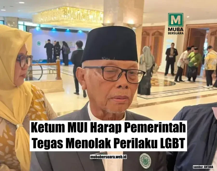 Ketum MUI Harap Pemerintah Tegas Menolak Perilaku LGBT