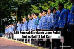ASN Pemkab Enrekang Lapor Polisi Imbas Gaji 13 Tak Cair